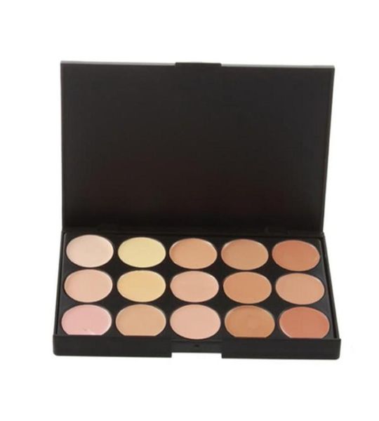 Evidenziatore per crema di base per il viso 15 colori tavolozza contorno tavolozza della crema crema per la tavolozza della palette Makup Palette5491237