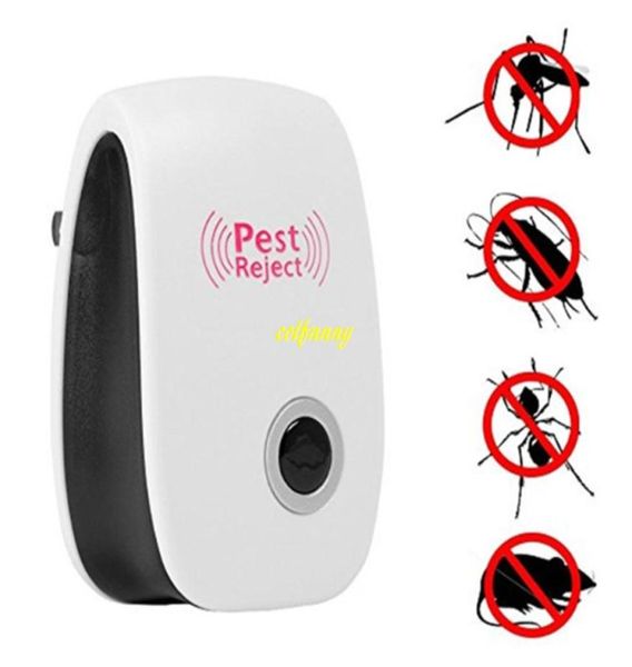 1PCS UE plugue plug -use eletrônico ultrassônico anti -praga mosquito barata mouse assassina repeller3871514