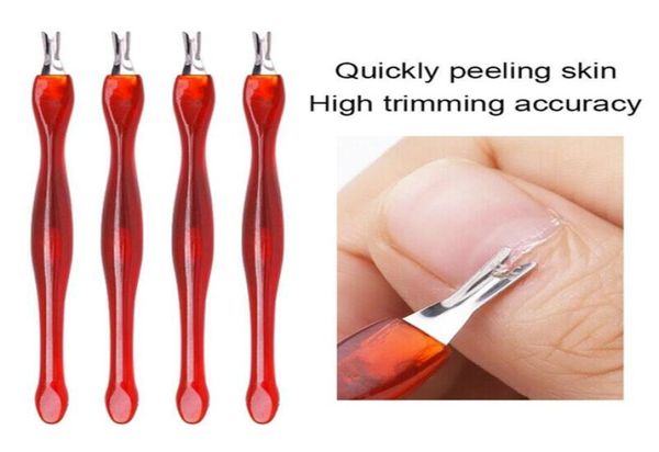 10pcs strumento manicure per manicure per chiodo per chiodo per chiodo per cuticole in acciaio inossidabile per trimestre per pelliccia per pinza per trimmer rimodella