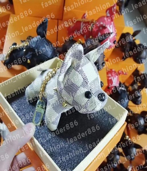 13512cm PU CHAURO PITBULL PENELAÇÃO O chaveiro de decoração para a cadeia de teclas de bolsa pode ser usado como decoração de carroPingPenda