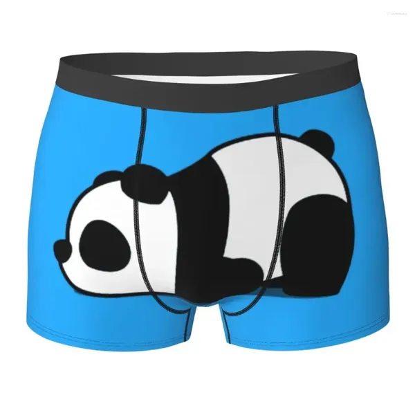 Underpants Uomini carini animali friendly panda pantaloncini mutande biancheria intima traspirante umorismo maschio kawaii più dimensioni