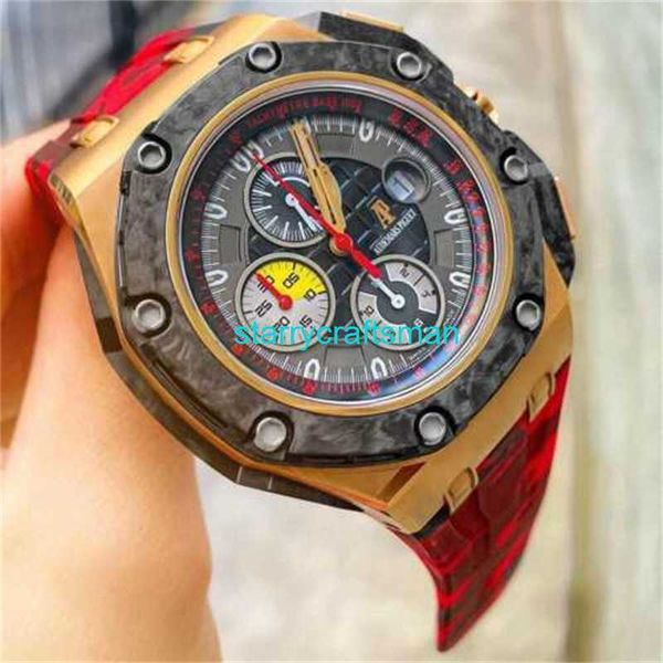 Luxury Watches APS Factory Audemar Pigue Grande Prêmio Royal Oak Offshore Rose Gold 26290ro.OO.A001VE.01 ST2T