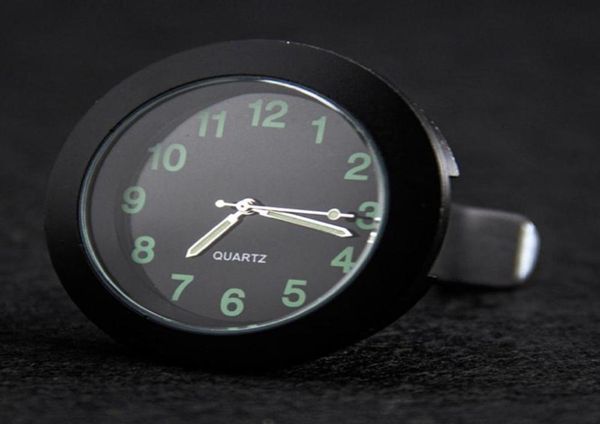 Relógio analógico relógio de relógio Painel Stickon Air Vent Clipe Quartz Durável4034669