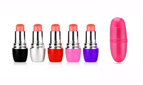 Lipstick Vibra Discret Mini proiettile vibratore vibrante rossetto per rossetti saltare i prodotti giocattoli sessuali per donne elementi 8947546