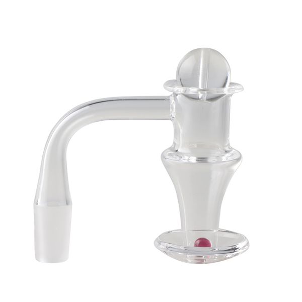 Full Weld Terp Terp Slurper Quartz Banger Tırnaklar Seti, Terp İnci ile Kalınlık 2.5 mm Cap Erkek Kadın Buzlu Eklemler, Cam Bongs Dab Teçhizatları