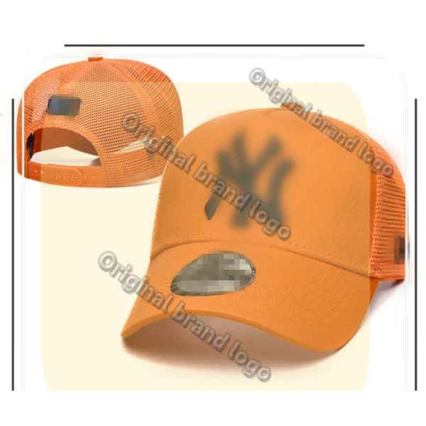 Yankee Jersey Cap Carta de design de moda New York Men Hats Baseball Caps Ball Ball Cap para homem mulher Ajuste os gorros de caçamba de balde de alta qualidade YN 109