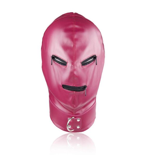 Sex Games Reißverschluss geschlossener Slave Bondage Head Hoods Mask BDSM Gear Sex Toys Produkte für Liebhaber5959481