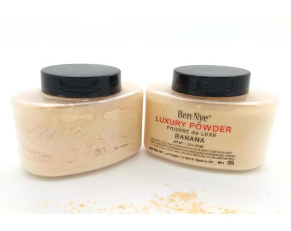 Ben Nye Luxury Powder 42g Novo rosto natural pó solto impermeável banana nutritiva iluminando longlasting 50pcs3490899