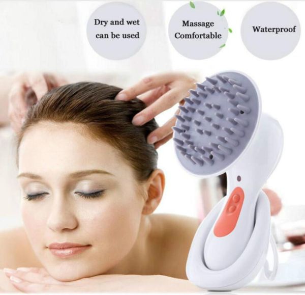 Relaxamento do cérebro do couro cabeludo elétrico Relax Relax Massger Dor de cabeça de cabeça de estresse prevenir prevenção de cabelo Care3100371