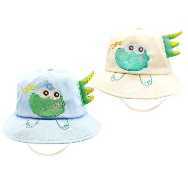 Шляпы кепков милый динозавр мальчик солнце