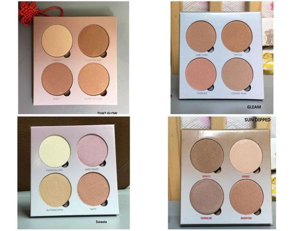 Factory Direct DHL Nuova faccia per trucco 4 colori Bronzer Lightrs Palette74G2407671