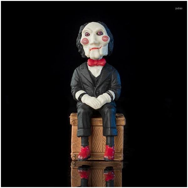 Decorazioni d'interni Saw horror figurin bambola auto billy mini pvc figure figure figure decorazioni di decorazioni giocattoli calare calare la gastronomia dhjpx