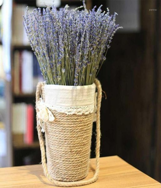 1pcs Связка романтические Provence Natural Lavender Flower Dished Flowers Home Office Banquet Свадебное украшение 1135698