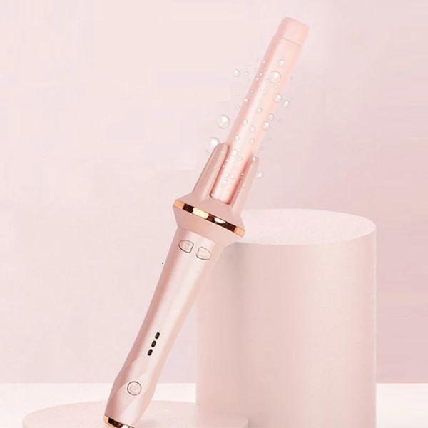 Produkt Pink Automatic Hair Lockler Curling Eisenstab Curlers Maschine Tragbare Eisen Keramik Curly Tools 240423