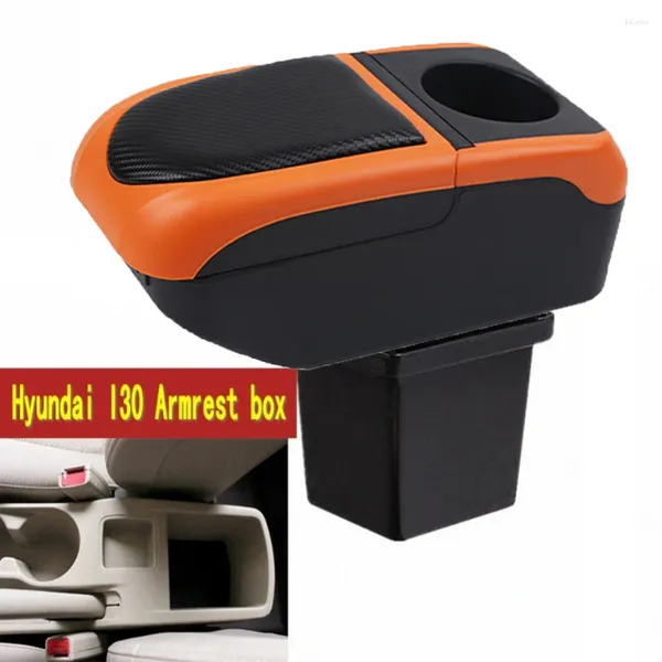 Интерьер аксессуары для автомобиля Elantra Touring I30 I30CW Armrest Box Arm Arm Arm Arm Center Center Console Case с чашкой USB USB