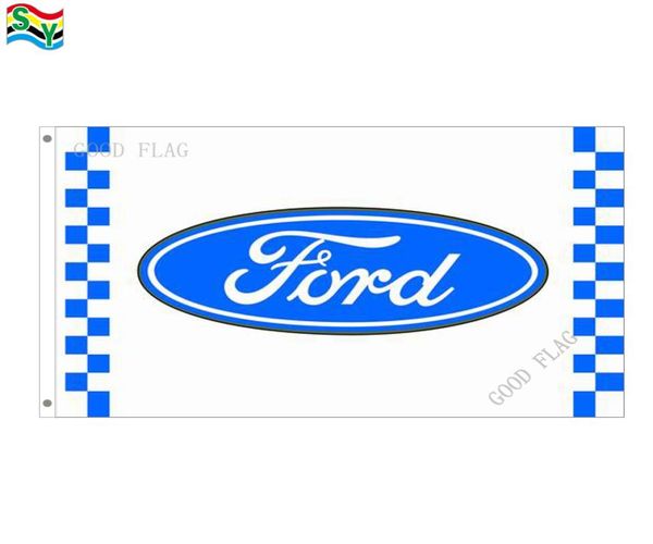 Ford Flags Banner Boyutu 3x5ft 90150cm Metal Grommetoutdoor Flag7287263