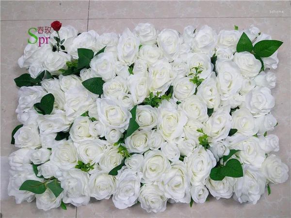 Dekorative Blumen Spr 3d künstliche Rose Pfingstrosse Hortena Blumenwand Hochzeit Hintergrund Arrangements