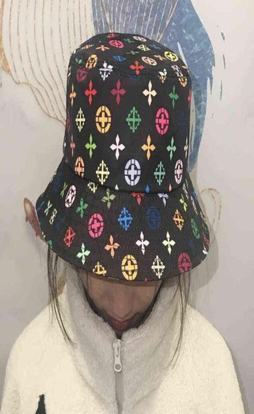 Nuovo marchio Summer Bucket Hat Patchwork Uomini graffiti Donne Outdoor Hip hop pieghevole bob pescatore cappello casual viaggio gorros panama aa3237803