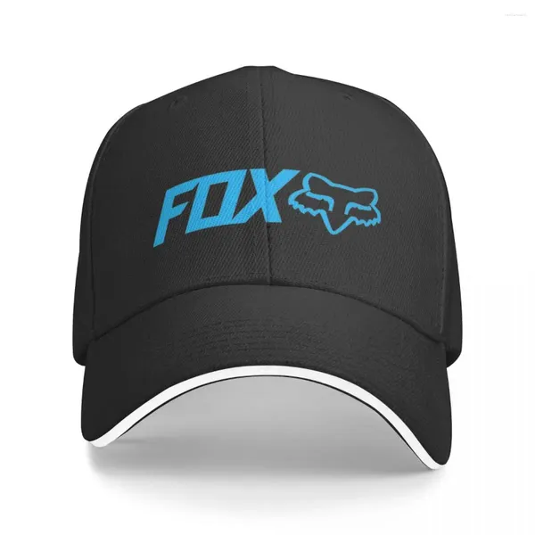 Ballkappen Leisure Foxs Motocross Baseball Cap Unisex Sun Kopfbedeckung für Outdoor -Workouts verstellbar