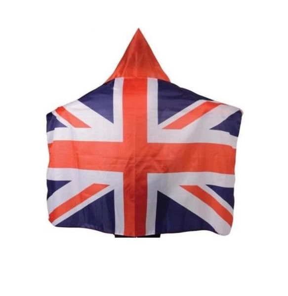 UK Union Jack Body Flag 90x150cm United Kindom Cape Flag Banner 3x5 Ft Gran Bretagna British Capes in poliestere Country National BO5011708