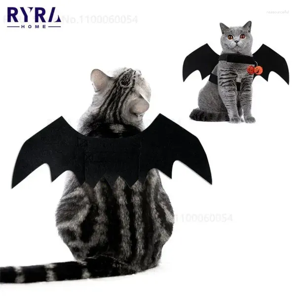 Trajes de gatos adereços de cosplay Adorável para o Halloween preto deve ter prazer, roupas de estimação confortáveis para animais de estimação