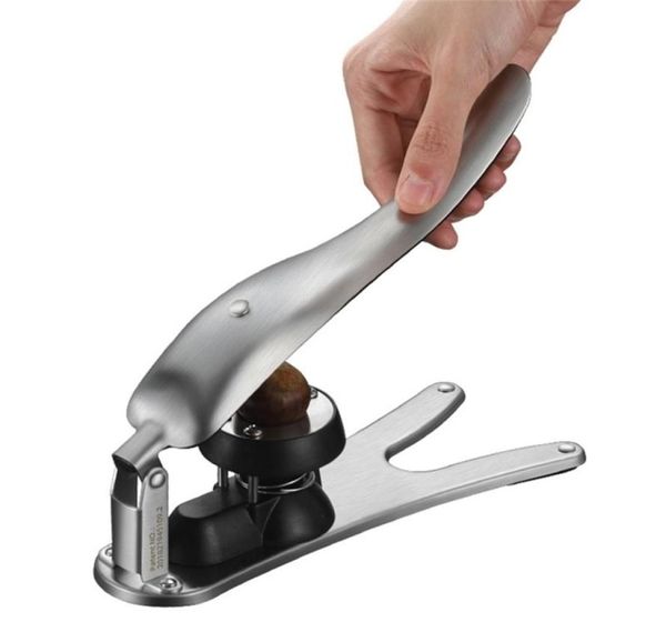 Apri di castagno Apri rapida pressione a mano rapida 304Slessless Castna in acciaio Multifunzione Clip Walnut Clip Assistenze di qualità 2103194178090