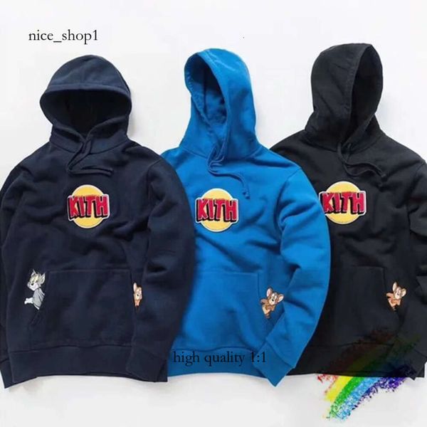 Kith Men Women 1: 1 Лучшее качество толстовок Tom Hoodies Streetwear Kith Pellover SH190823 794