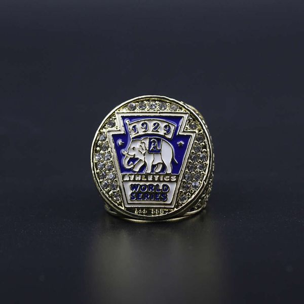 W5C2 Bandringe MLB 1929 Philadelphia Sportsman Baseball Championship Ring 42us