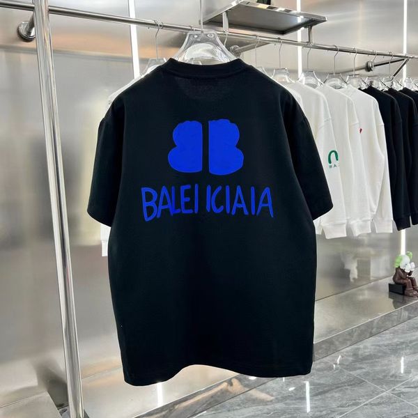 Mens Tshirt Tasarımcı T Shirt Kadın Gömlek Üstler Moda Giysileri Klasik Kola Baskı Trendi Gevşek Pamuk Çift Kısa Kollu Tişört