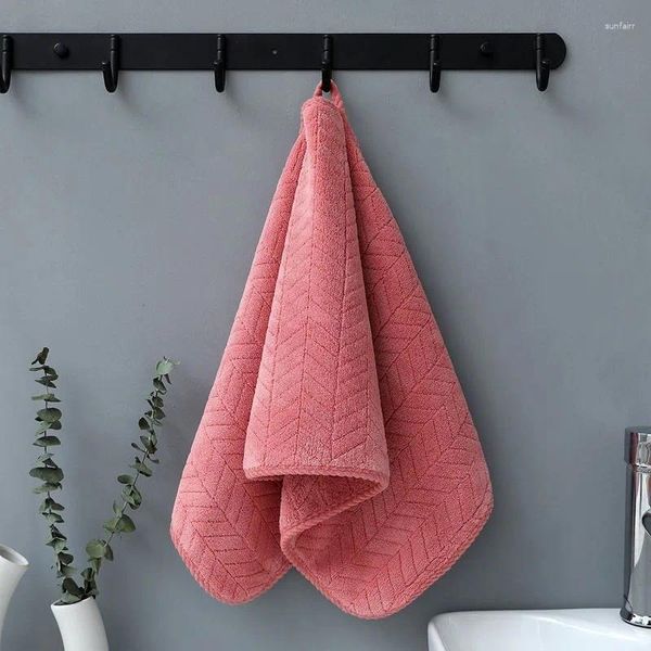 Asciugamano di cotone di cotone a fale per lavaggio per uomini e donne asciutti asciugamani morbidi assorbenti da bagno per adulti