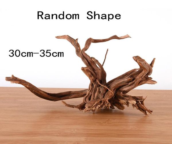 Natural Tree Rumpf Driftwood Fischtank Driftwood Aquarium Fischtankpflanze Holz Aquarium Dekoration Home Desktop Dekoration5220967