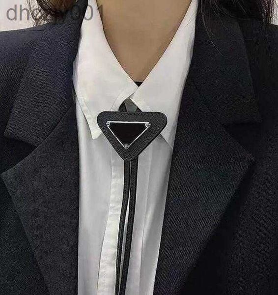 Herren Frauen Designer Krawatten Mode Lederhalle Krawatte Bug für Männer Damen mit Musterbuchstaben Krakenbekleidung