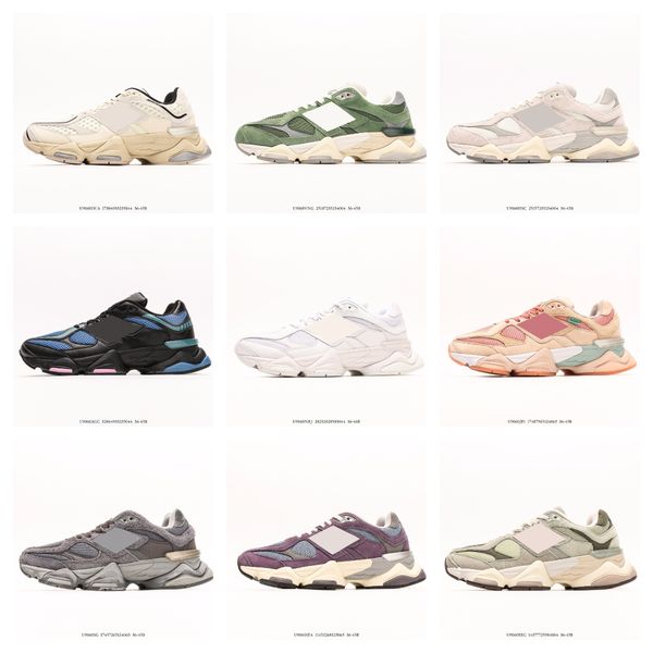 2024 NUOVI 9060 Designer OG Uomini Scarpe da donna Running Rosa Baby Shower Blue Arctic Grey Bricks Pieni mancanti Pacco Sneaker allenatore 9060s