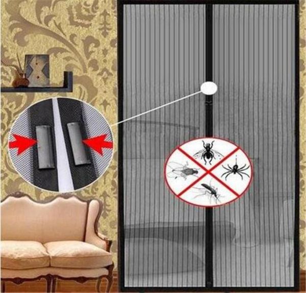 Sommer Anti -Moskito -Vorhang Magnetische Vorhänge Automatische Schließtür Bildschirm Scheine Vorhänge Fensterbehandlungen Home Textiles1967359