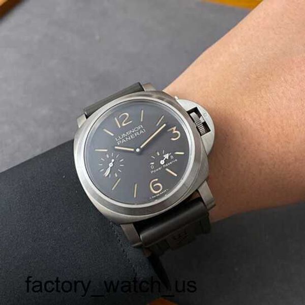 Relógio de pulso suíço Panerai Movimento mecânico Swiss Watch Men's Watch Steel Data Display Slow-in-the Dark Tough Sports Sports Titanium PAM00797 (44mm)