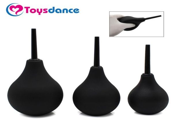 Toysdance Clyster Douche Sex Products Applier Силиконовый врач кишечный чистящий анальный секс игрушки 90 мл 160 мл 225 мл Butt Plug Q171121752344