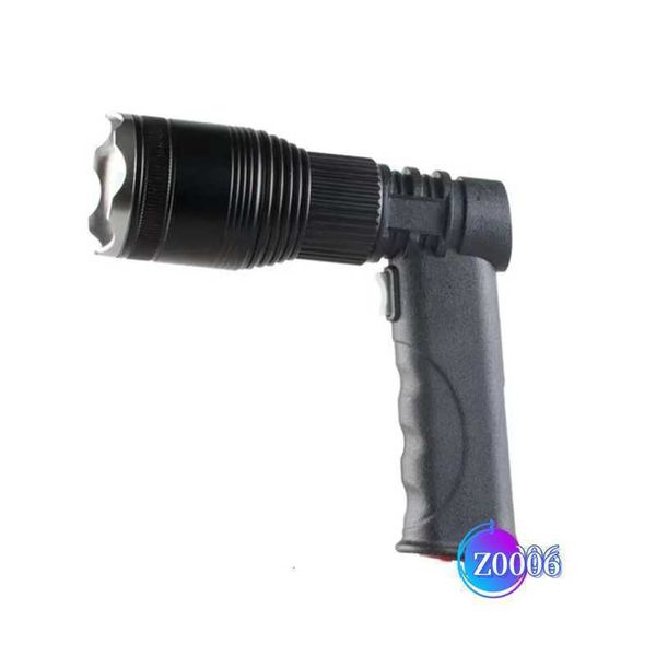 Flasona di ricarica Outdoor forti torce tattiche Torce Hing Flashlight Outdoor Tripode Firsela fissa portatile e Soldato individuale stabile 617194 02TG