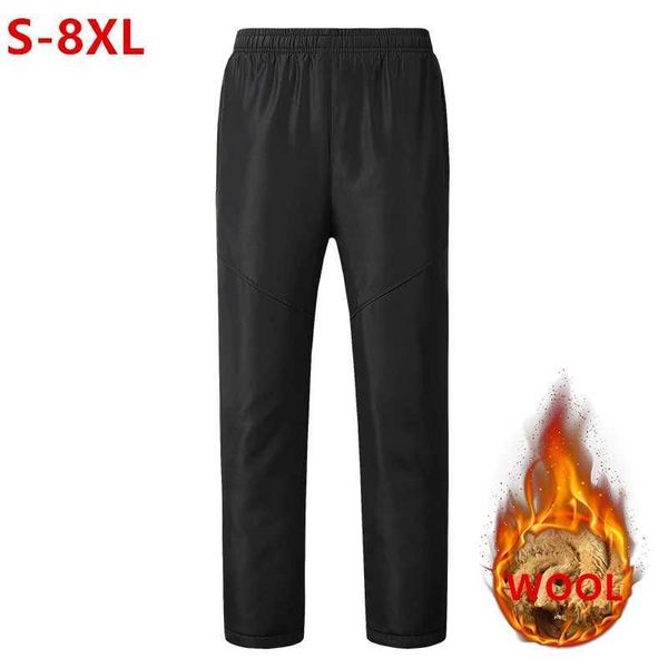 Calças masculinas Mens Winter Cashmere Pants Classic Brand Sports Sports Super Heart Gross Calça Mens Wool Pantsl2405