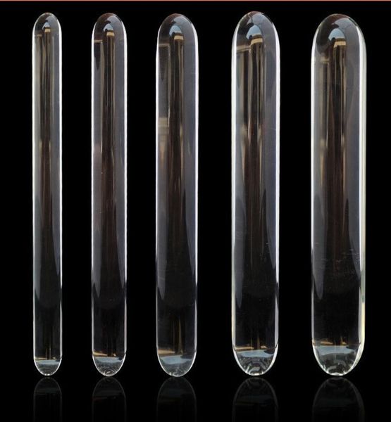 Sexy Crystal Glass Dildos Penis Analstecker Glasstift Sex Flirtspielzeug Gutes Geschenk für HER7071703