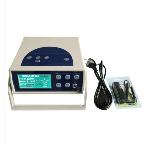 Entgiftung Fuß Spa Negative Ionic Cleanse Detox Machine mit Infrarotgürtel -Rehabilitationstherapie Ionenbad7818971