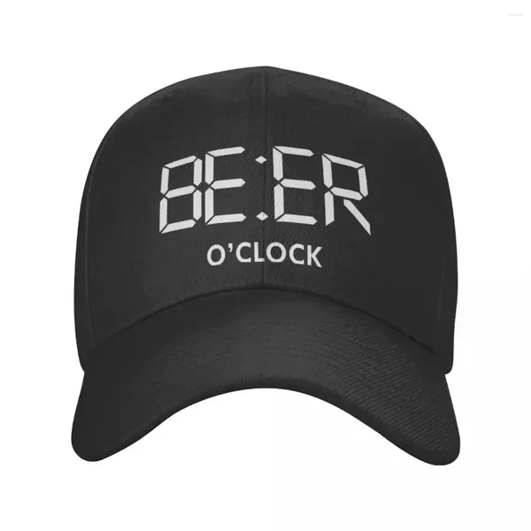 Ball Caps Classic Unisex Beer Oclock Stampa Baseb
