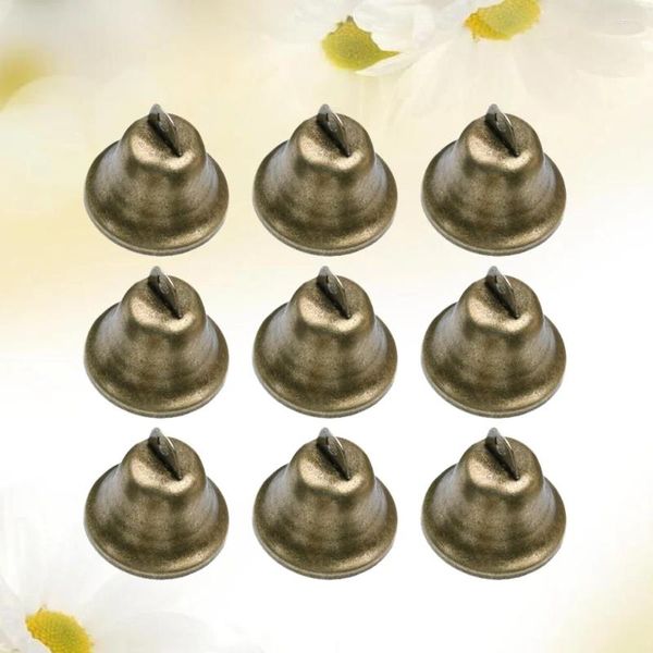 FESTIDOS DE FESTO 20 PCS Decoração vintage Hand Bell Handbell Decoração de Natal