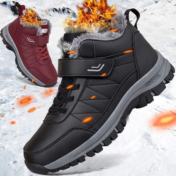 Scarpe casual coppia morbida peluche corta sport invernali caldi inverno per donne alla moda comode resistenti uomini