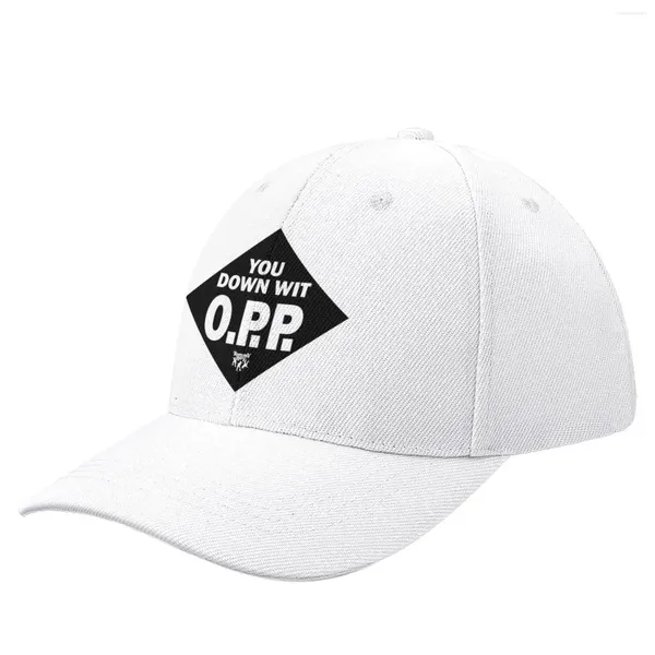 Caps de bola Opp Naughty by Nature O.P.P Baseball Cap no designer de chapéu Man Women's