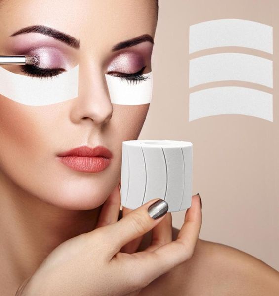 Falsche Wimpern 110pcs/Los Augenpolster für Wimpernverlängerungen vorgeschnittene Klebeband unter Nasenpad