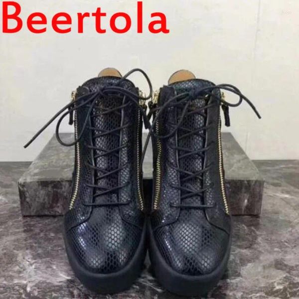 Scarpe casual così sneak molies neri da uomo vestito piatti di suola sneaker classica con cerniera da esterno Tenis maschile