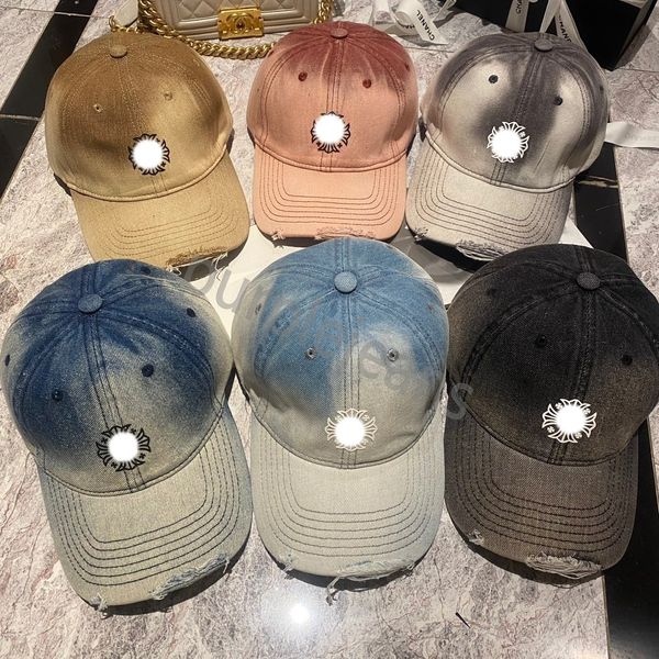 Tasarımcı Hat Unisex Tasarımcı Sun Cap Chrome Happ Caps Lüks Yaz Moda Ball Beach Koşu Beyzbol Erkekler Kadın için Şapkalar Açık Hava Dışarıda Spor Kamyoner