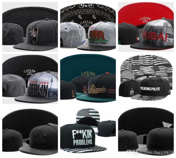 Sons Baseball Snapback Caps Outdoor verstellbare Berlin Dubai Biggie sind höfliche Probleme 99 Gorras Bones Männer Frauen Hats3001695