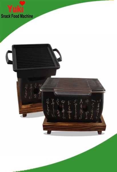 Griglie barbecue giapponesi a carbone bbq griglia di testo a carbone forno fornace griglie barbecue griglie di alcool a carbone cottura da tè forno a carbone5238246