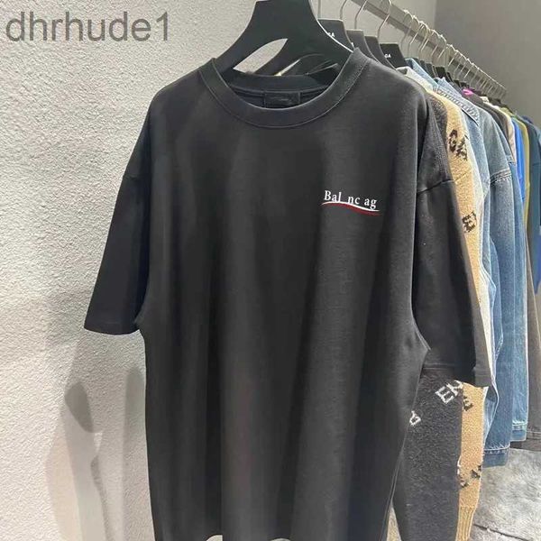 Frankreich Brands Womans Herren Designer Qualität T Paris 2B Print Kurzarmmann Mann Crew Hals vor und nach dem Drucken der modischen Straße xxxl 4xl Kleidung Tops Tee Shirt 1FMW